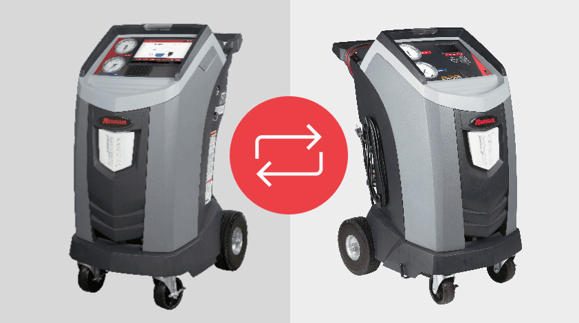 Robinair professional A/C service machine
